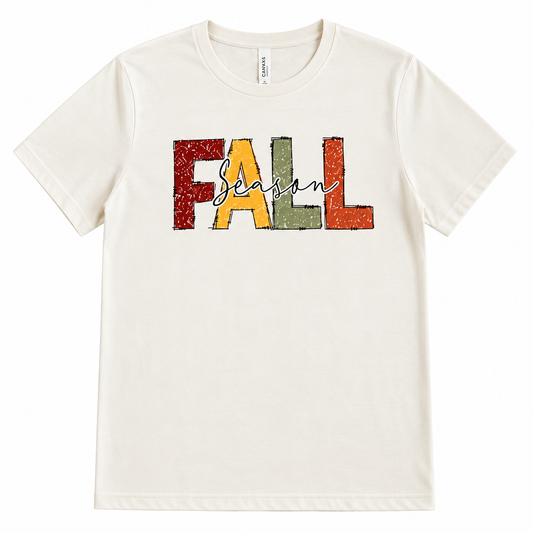 Fall Colorful Graphic T-shirt SALE