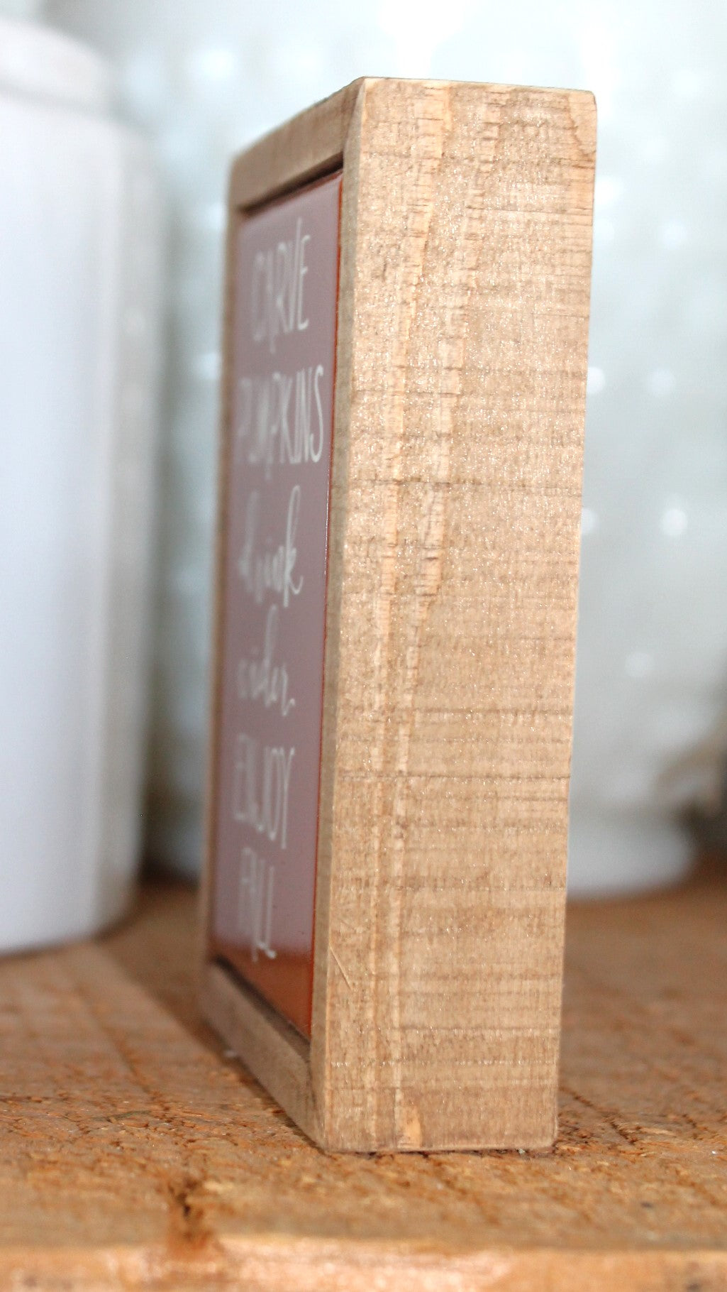 Carve Pumpkins Small Box Sign