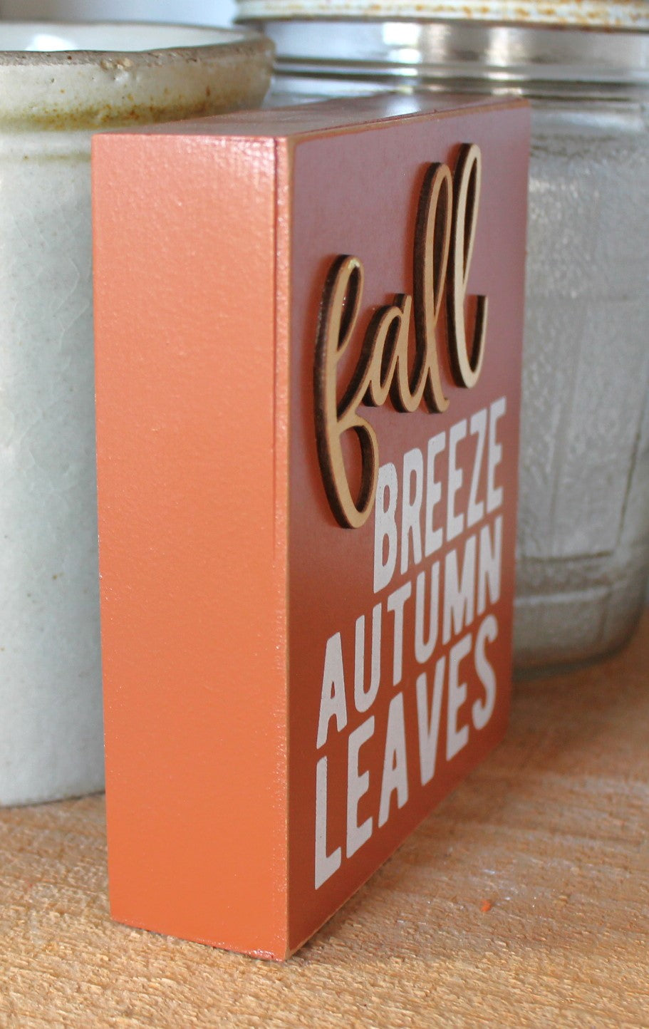 Fall Breeze Box Sign