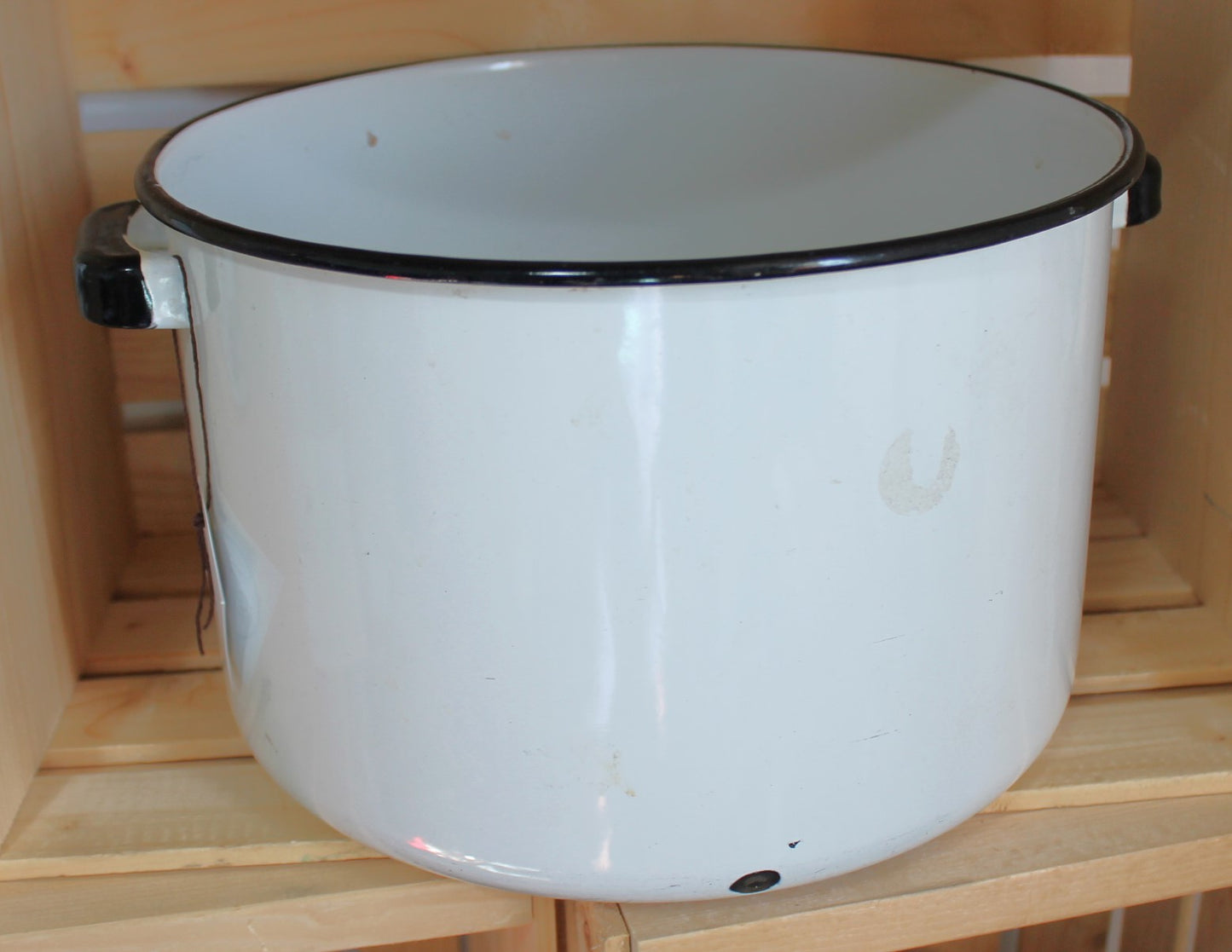 Fall Sweet Fall Enamelware Painted Cookpot