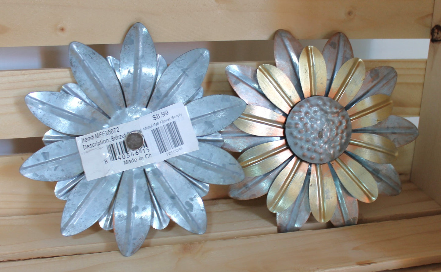 Metal Poseable Sunflower