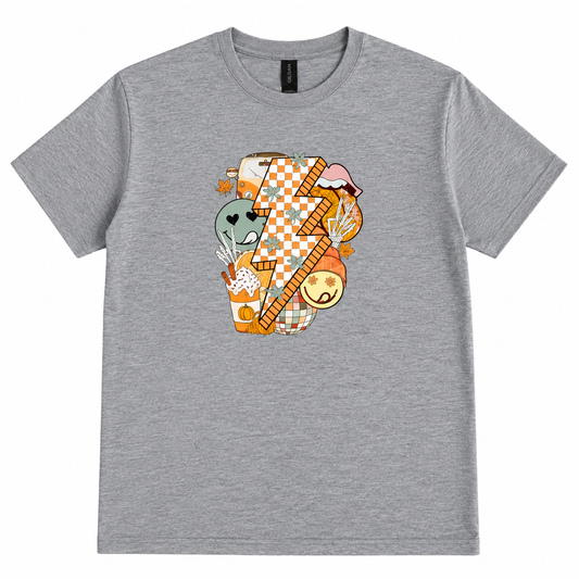 Retro Whimsical Colorful Graphic T-shirt SALE