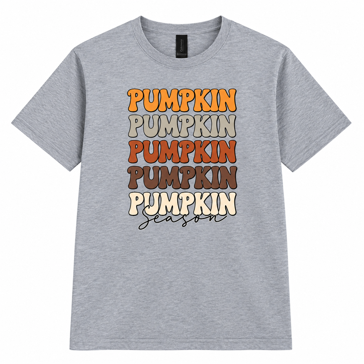 Pumpkins Colorful Graphic T-shirt SALE