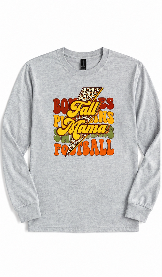 Retro Fall Momma Colorful Graphic T-shirt SALE