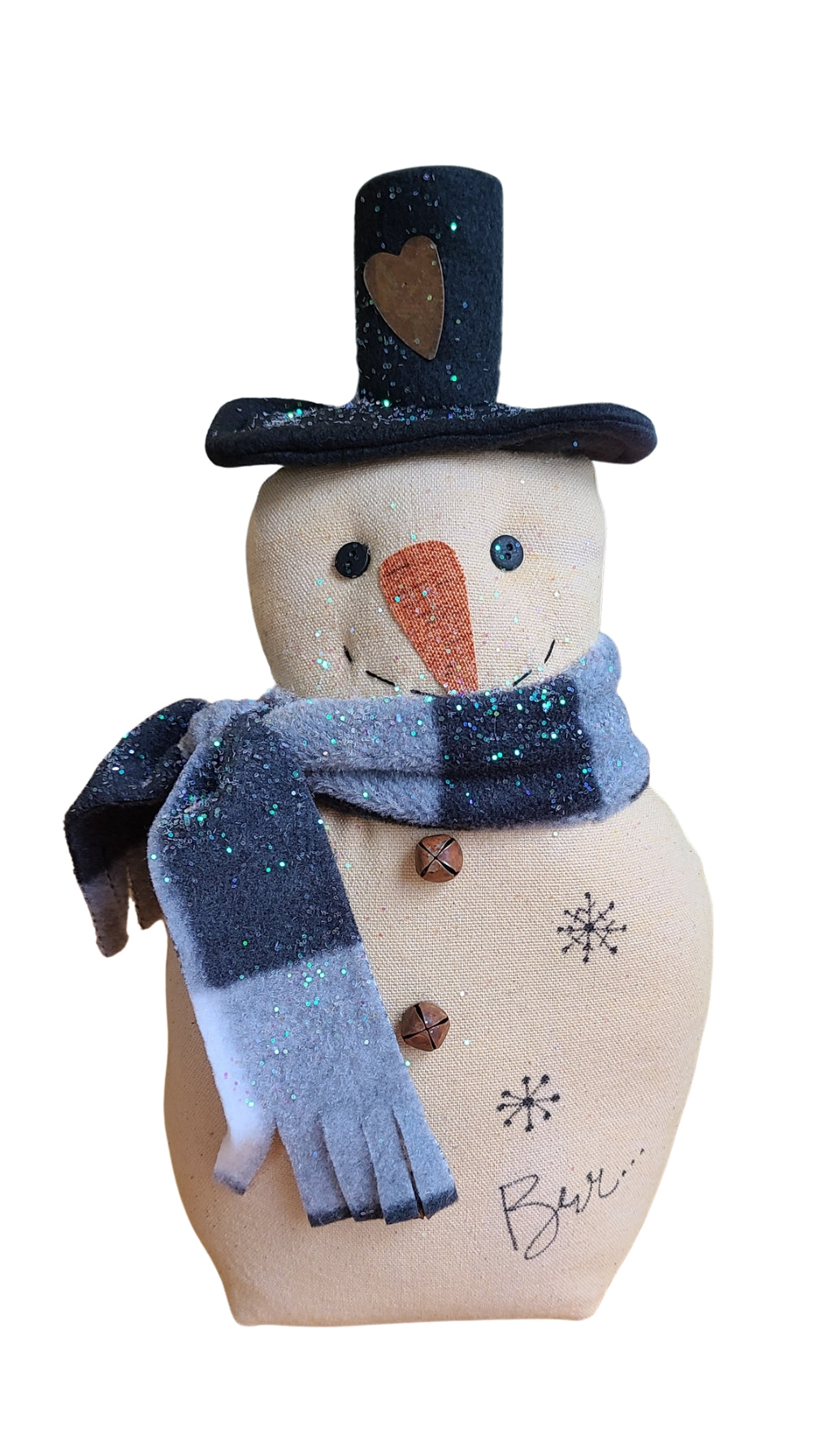 Jake Fabric Handmade Snowman
