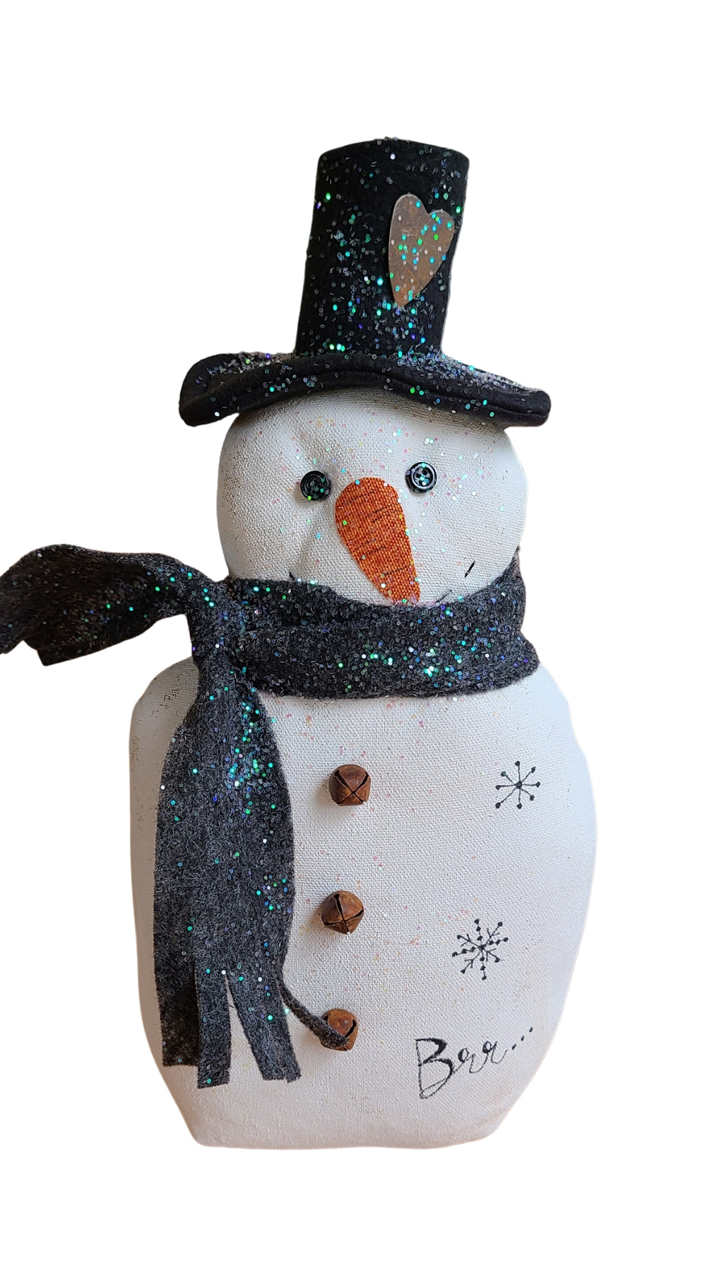 Jake Fabric Handmade Snowman