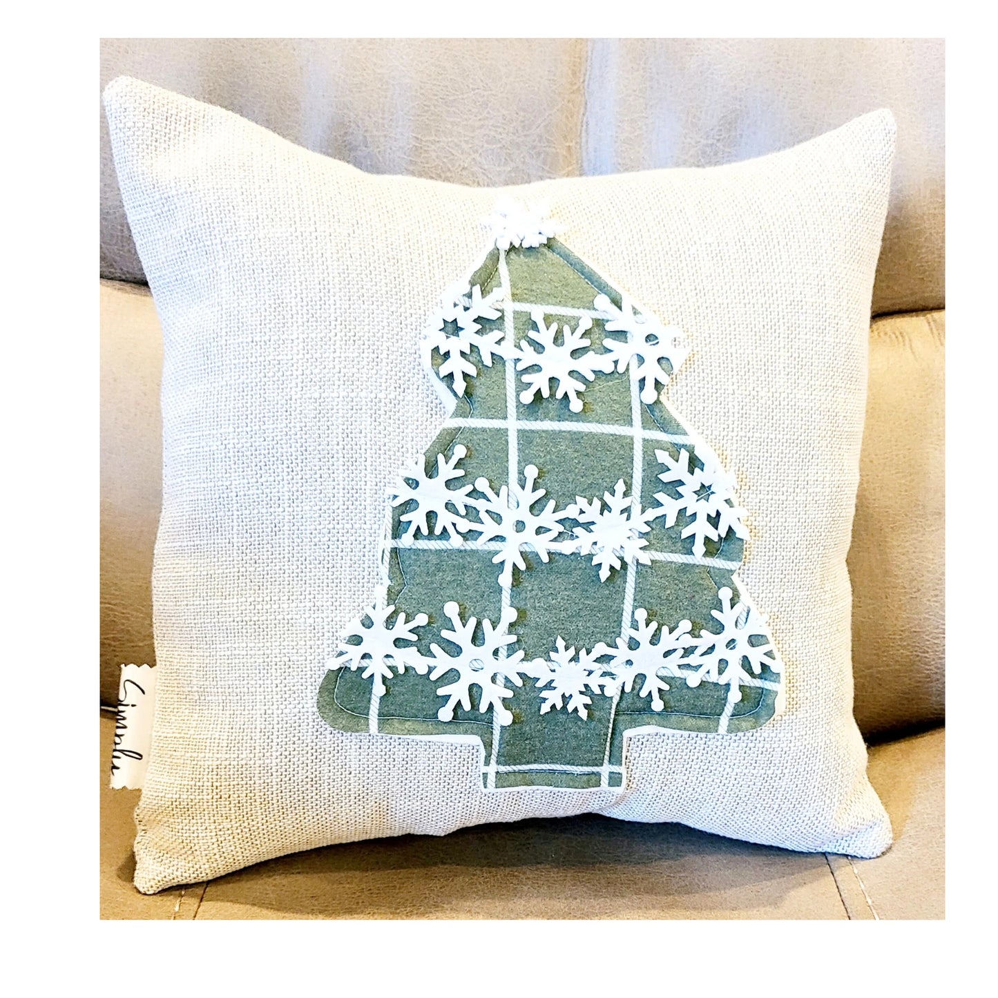 Snowflake 14x14 Pillow Cover