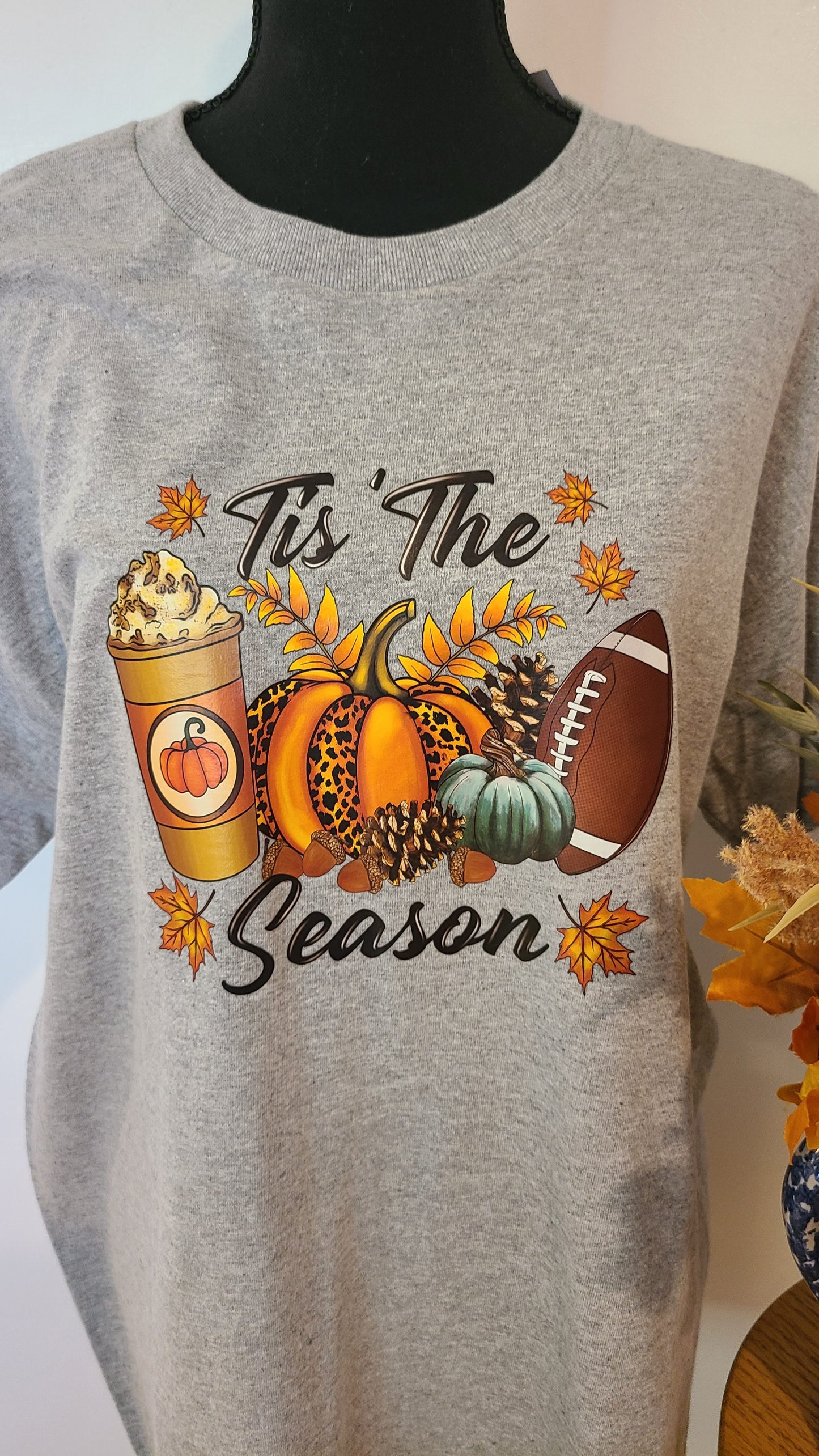 Tis The Season Football Short Sleeve Tee