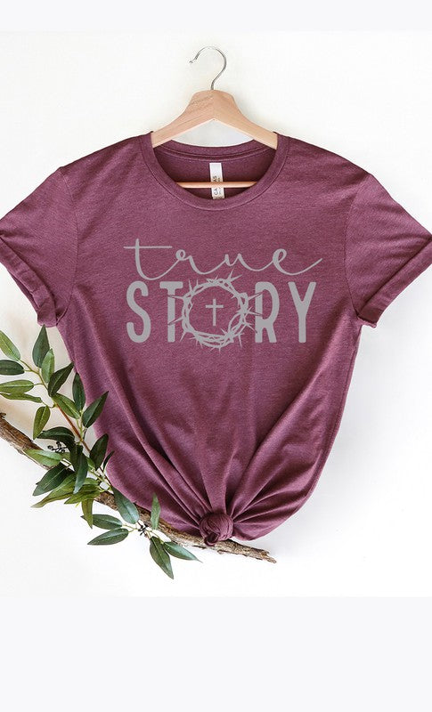 True Story Cross Easter Graphic Tee