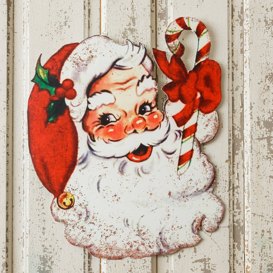 Sign - Vintage Santa (PC)