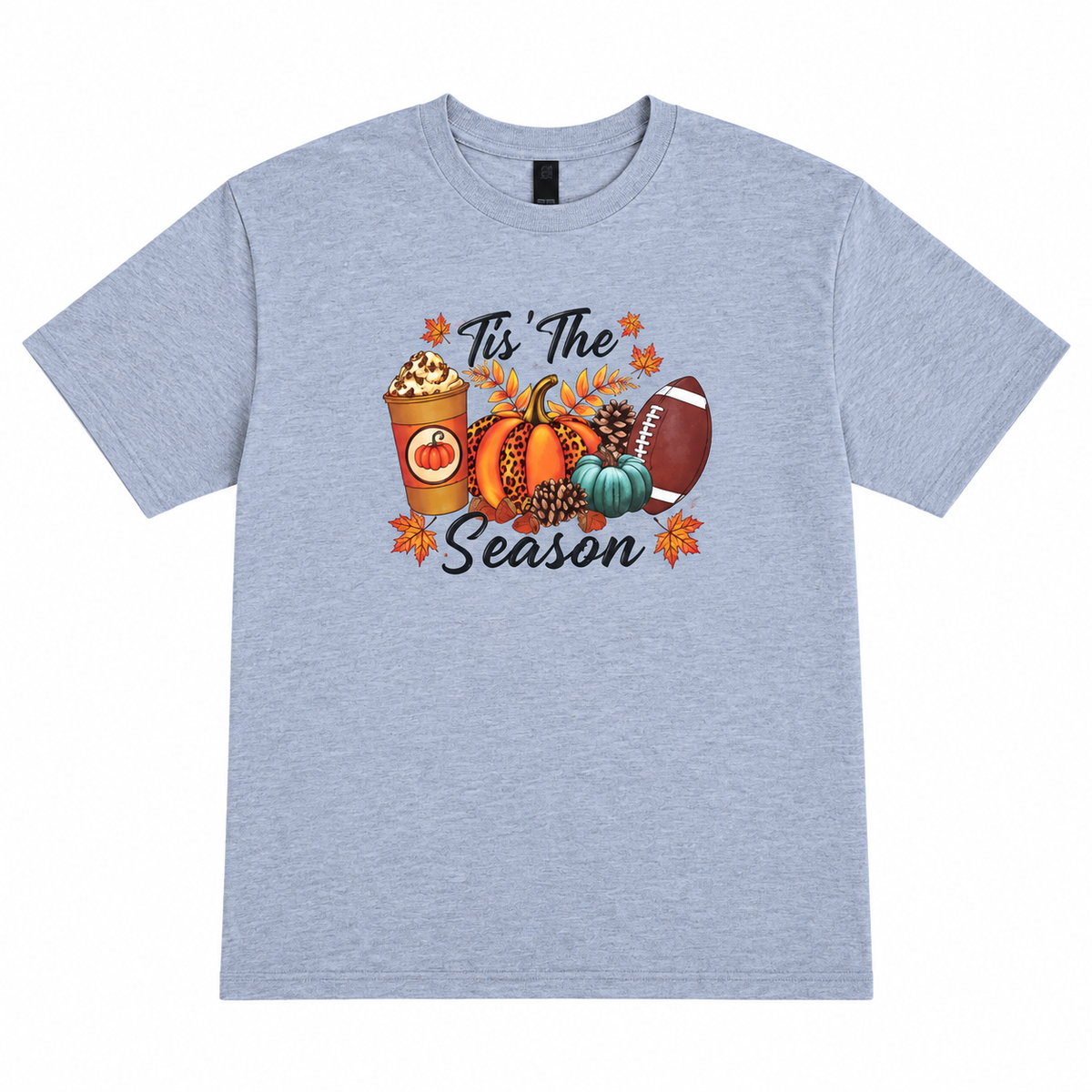 Tis The Season Colorful Graphic T-shirt SALE