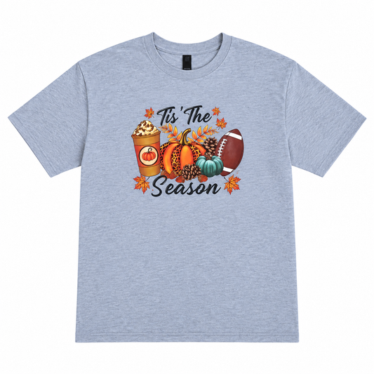 Tis The Season Colorful Graphic T-shirt SALE