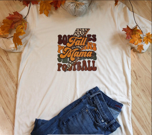 Fall Momma Autumn Tee Size Large