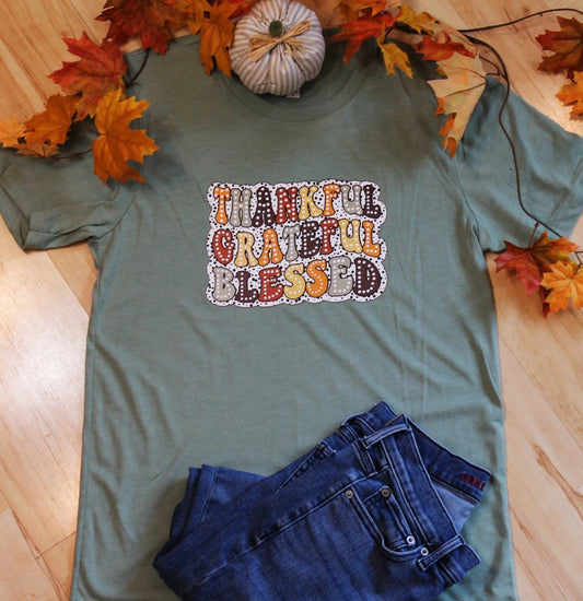 Thankful Graphic Tee XL