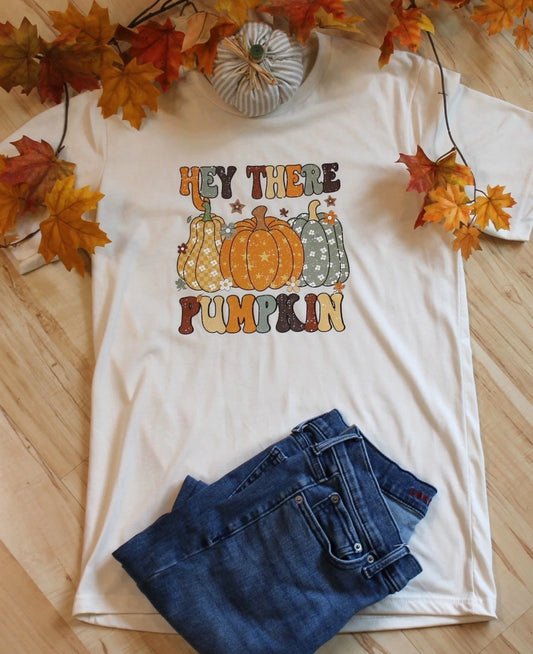 Hey There Pumpkin Graphic Tee Size XL