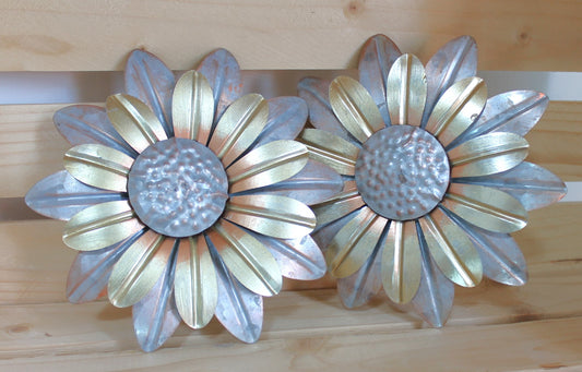 Metal Poseable Sunflower