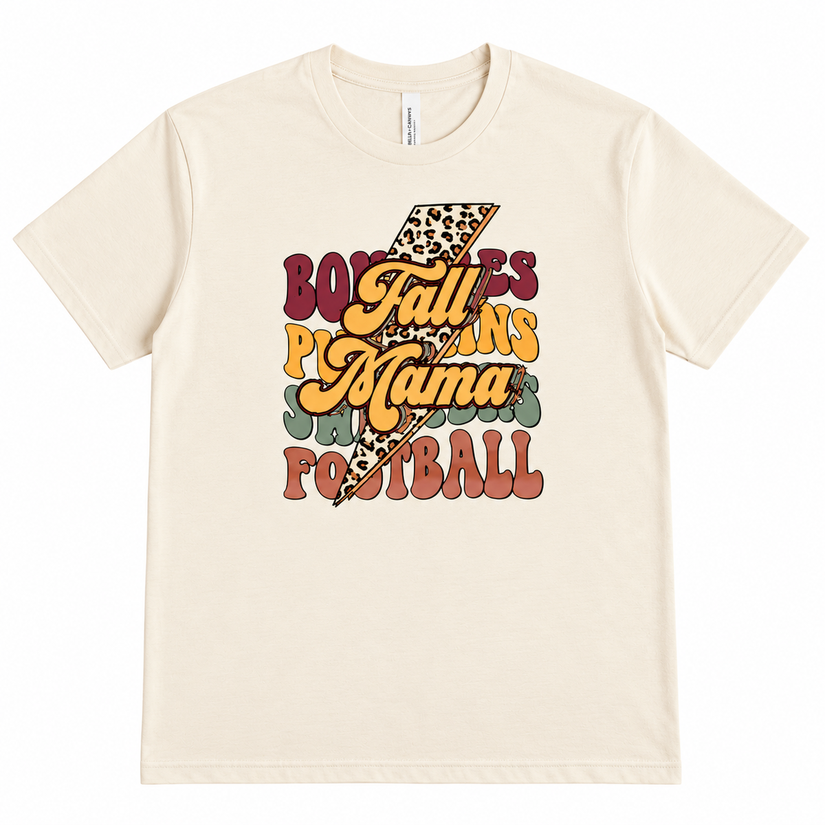 Retro Fall Momma Colorful Graphic T-shirt SALE
