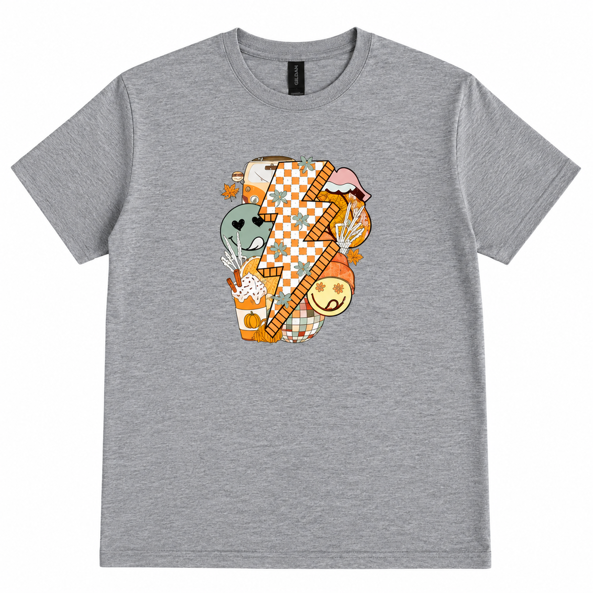 Retro Whimsical Colorful Graphic T-shirt SALE