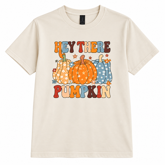 Fall Pumpkins Colorful Graphic T-shirt SALE