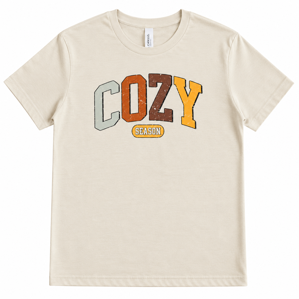Cozy Colorful Graphic T-shirt SALE