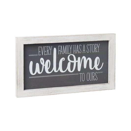 CA-3531 - *Welcome Story Framed Sign