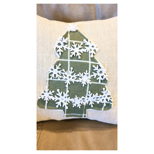 Snowflake 14x14 Pillow Cover