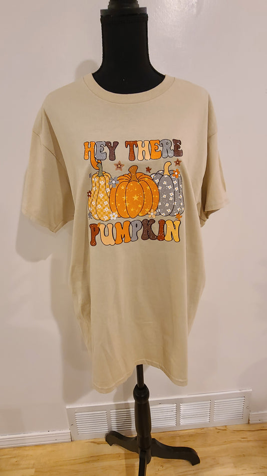 Heavy Cotton Hey There Pumpkin Graphic Tee